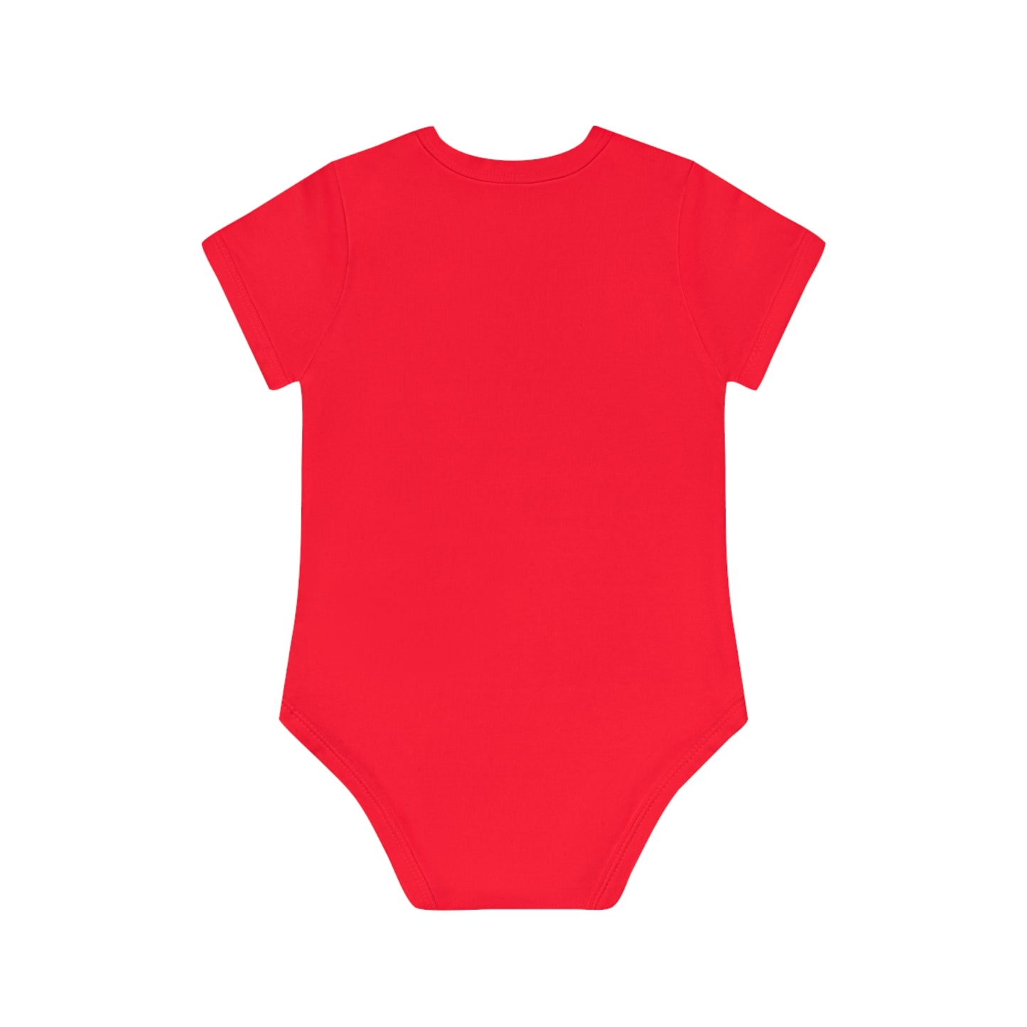 Victorian Organics baby bodysuit cotton short sleeve guardian angel