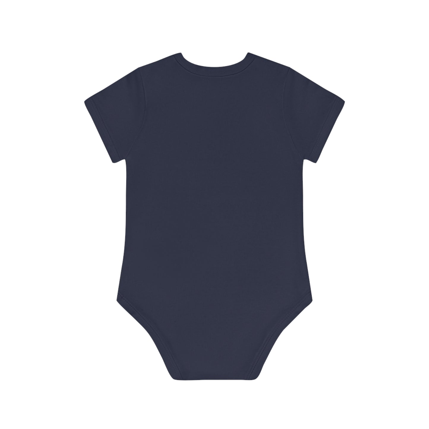Victorian Organics baby bodysuit cotton short sleeve guardian angel