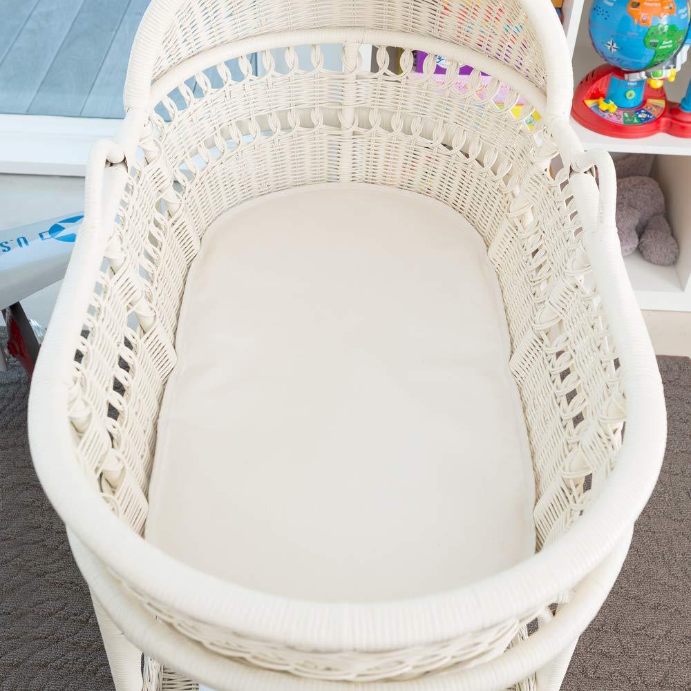 Organic bassinet sale mattress oval