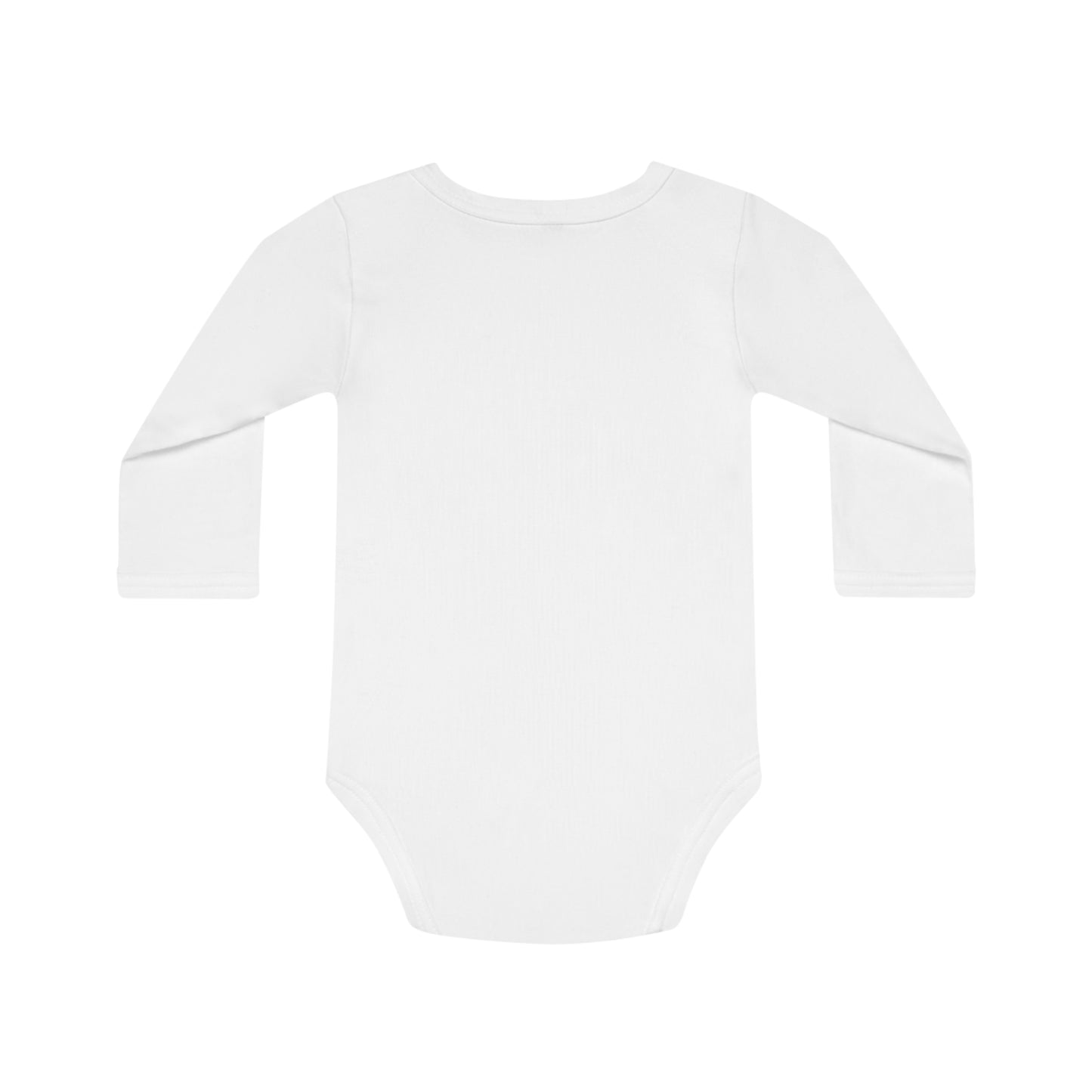 Victorian Organics baby bodysuit cotton long sleeve heavenly angel art