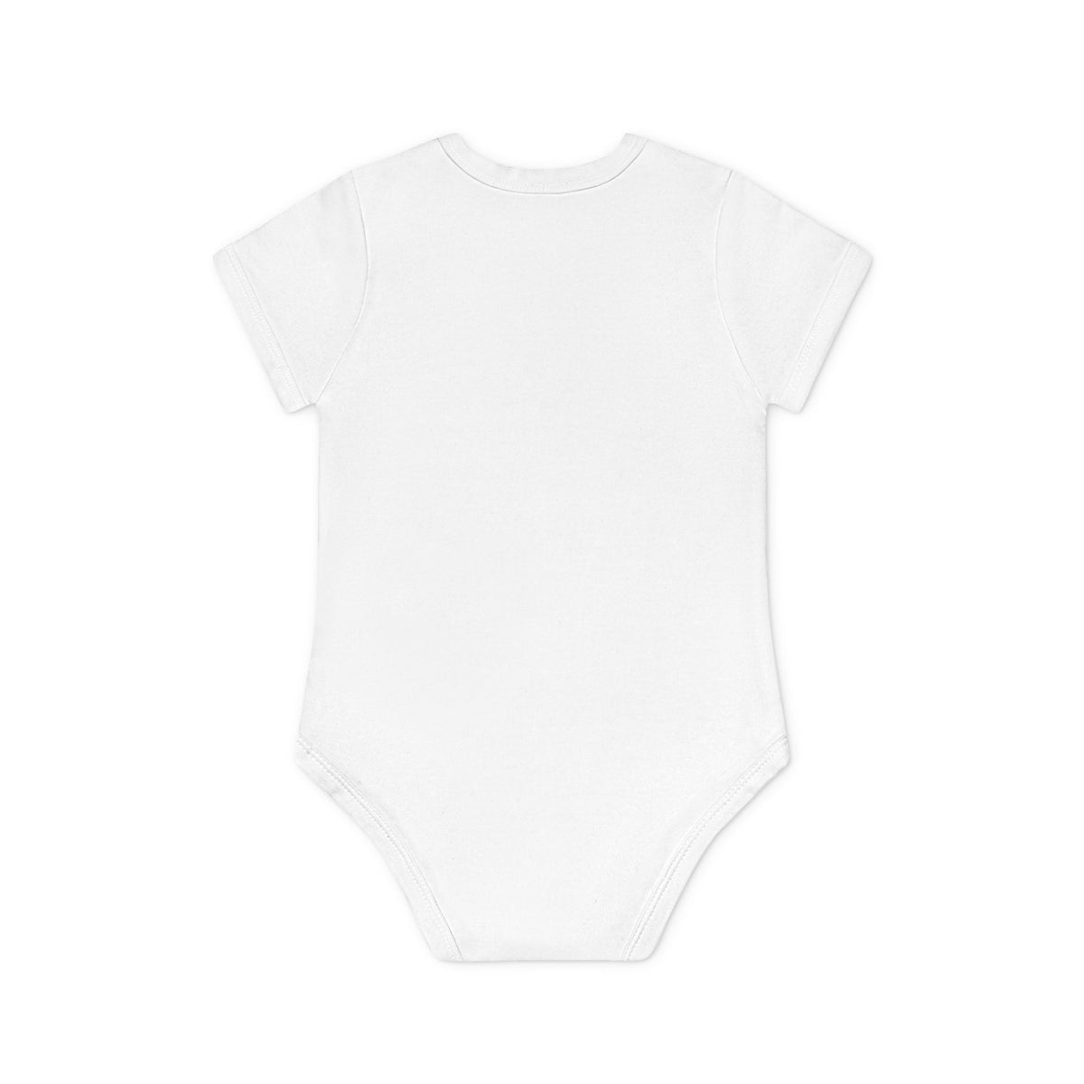 Cherub Angels in the Clouds Organic Cotton Short-Sleeve Baby Bodysuit