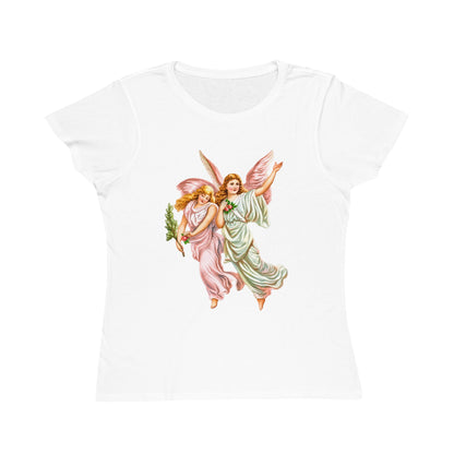 Heavenly Angel Art Organic Cotton Women’s Short-Sleeve T-Shirt