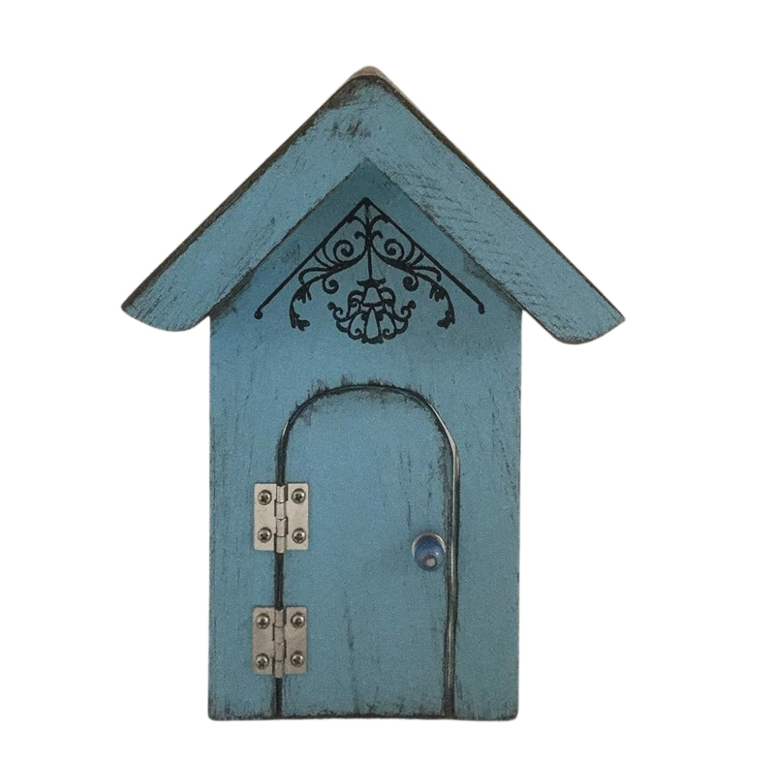 Fairy Door Handmade of Reclaimed wood for Garden Decor